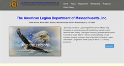 Desktop Screenshot of masslegion.org