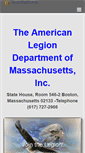 Mobile Screenshot of masslegion.org